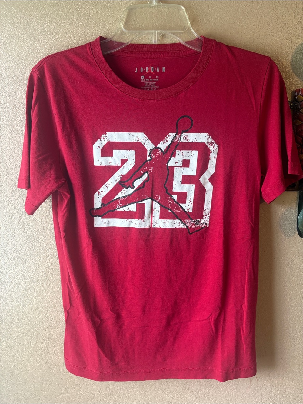 Jordan 23 Graphic Tee - Red & White